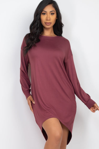 Cozy High Low Dress