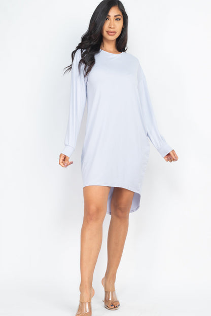 Cozy High Low Dress