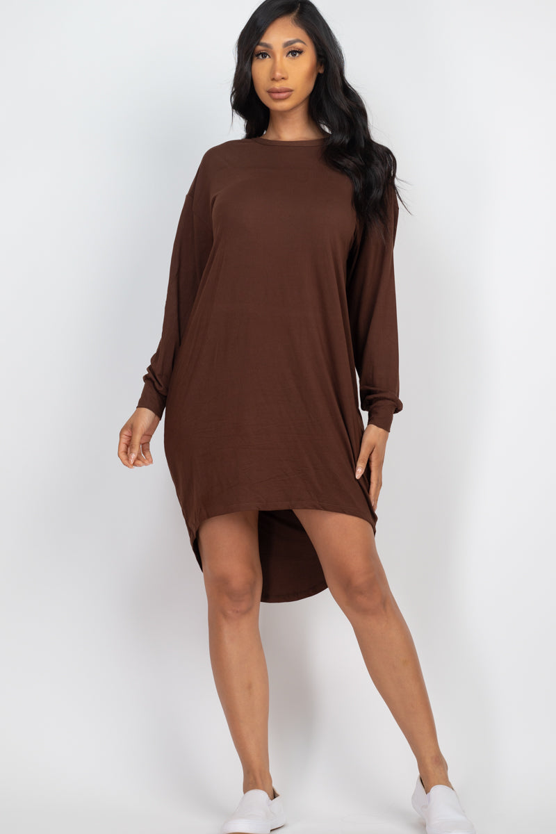 Cozy High Low Dress