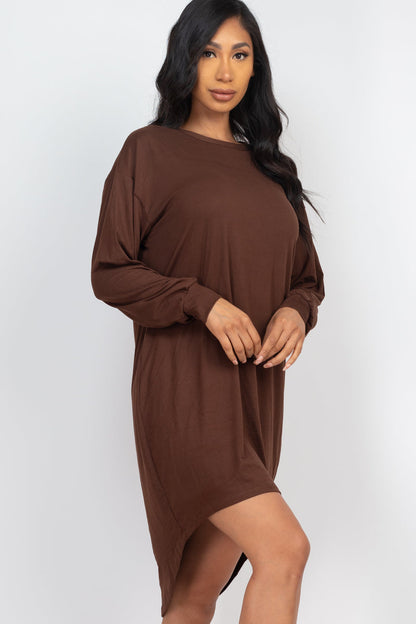 Cozy High Low Dress