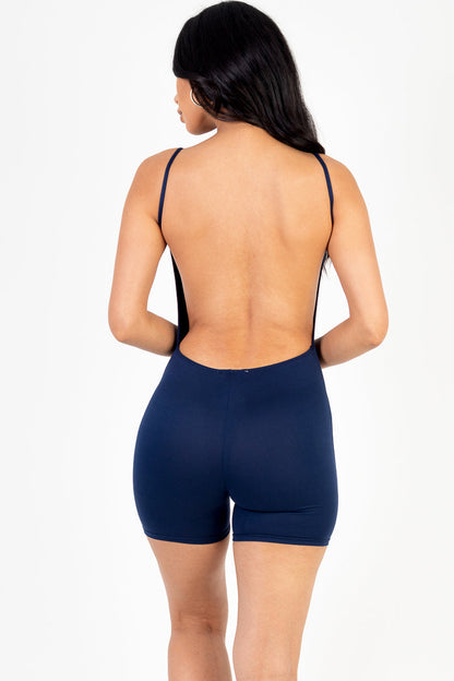 Backless Cami Romper