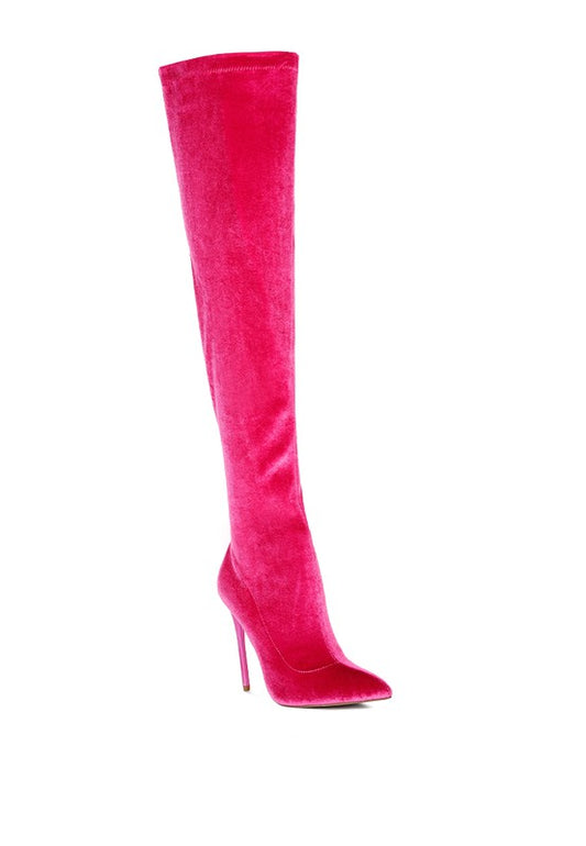 Velvet Madmiss Stiletto Calf Boots