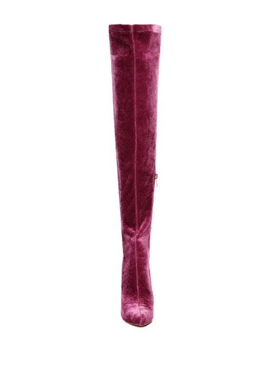 Velvet Madmiss Stiletto Calf Boots