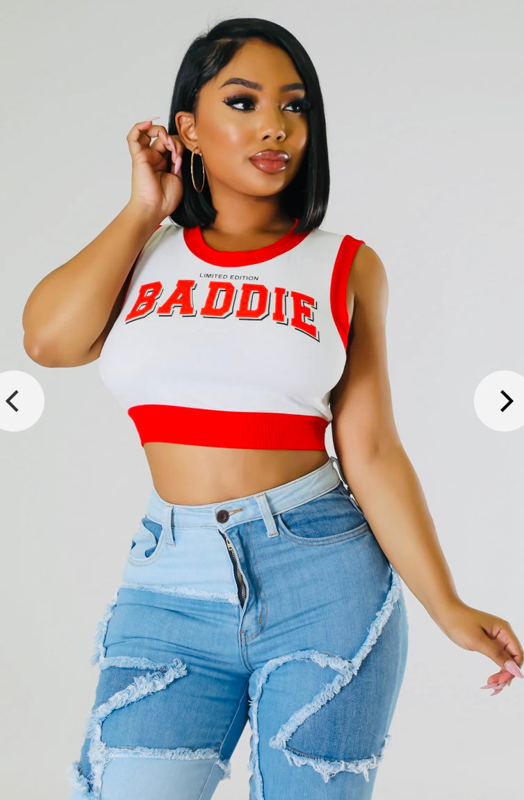 Cute AF Baddie Top