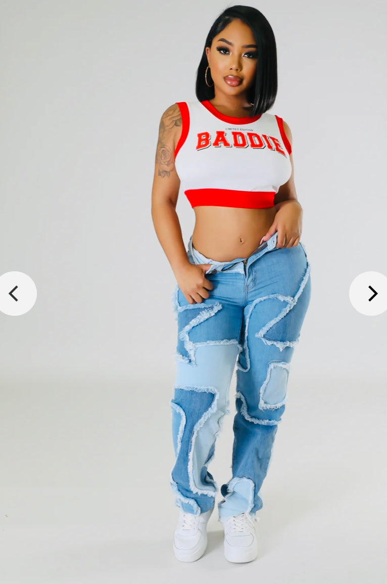 Cute AF Baddie Top