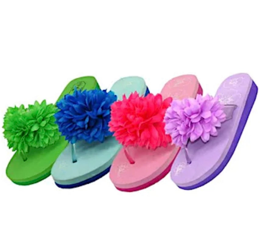 Flower Summer Beach Flip-Flops Slippers